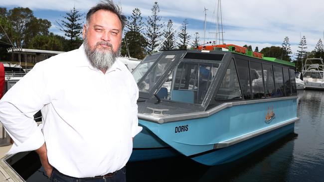 Frances Burgess is a qualified ship’s captain Picture: Jason O'Brien