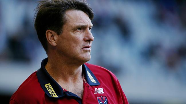 Paul Roos wasn’t happy with his players’ efforts. Picture : Colleen Petch