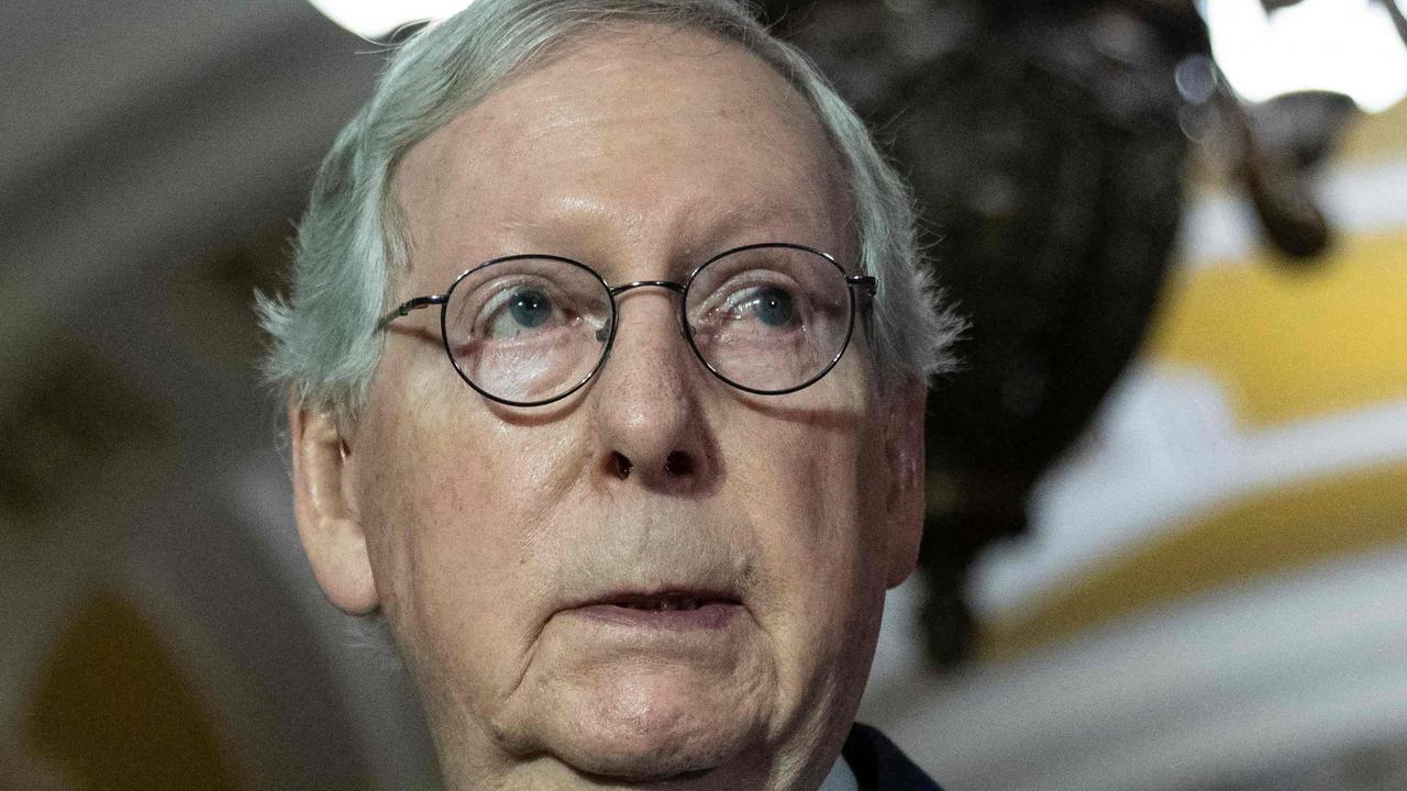 Mitch Mcconnell Rushed To Hospital Daily Telegraph 1718