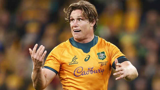 Michael Hooper is a wholehearted performer but his decision making is questionable Picture: Getty Images