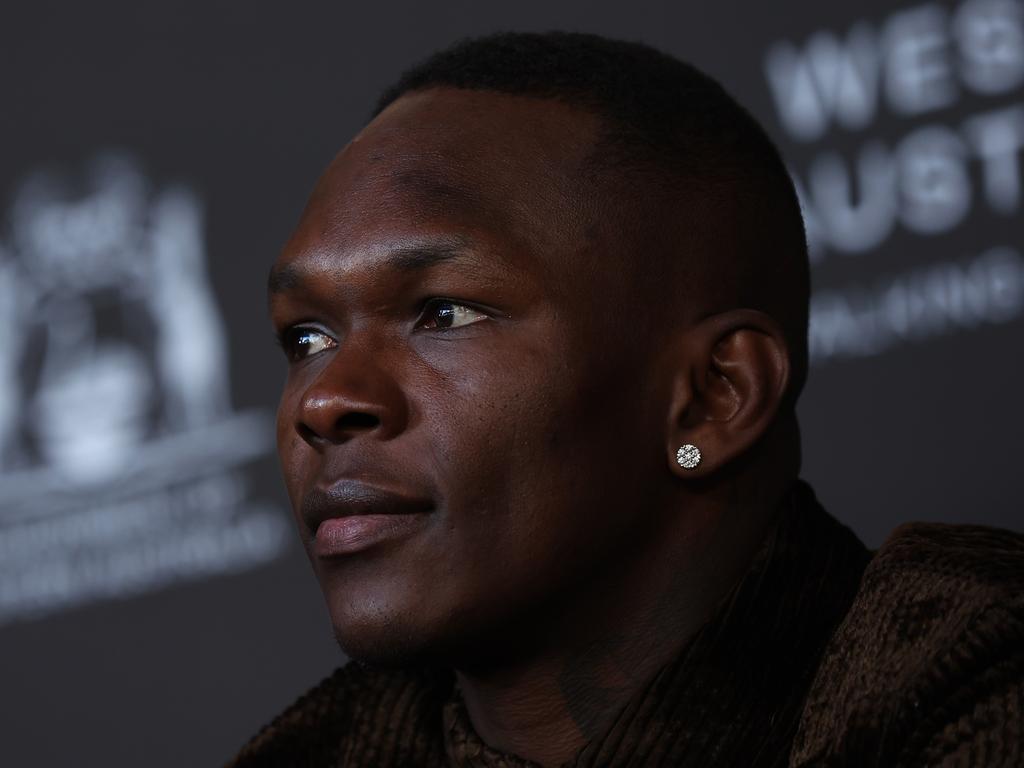 Israel Adesanya is seeking to become the only three-time middleweight champion in UFC history. Picture: Will Russell/Zuffa LLC