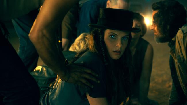 Rebecca Ferguson as Rose the Hat in a scene from Doctor Sleep.