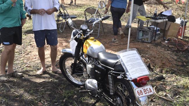 Bike from the first ever Kamfari back in 1972. Picture: Darcy Jennings.