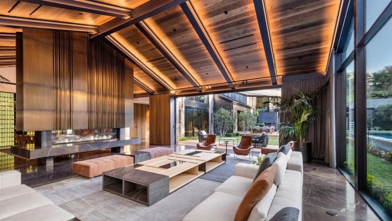 A main living space with soaring ceilings. Picture: Realtor.com