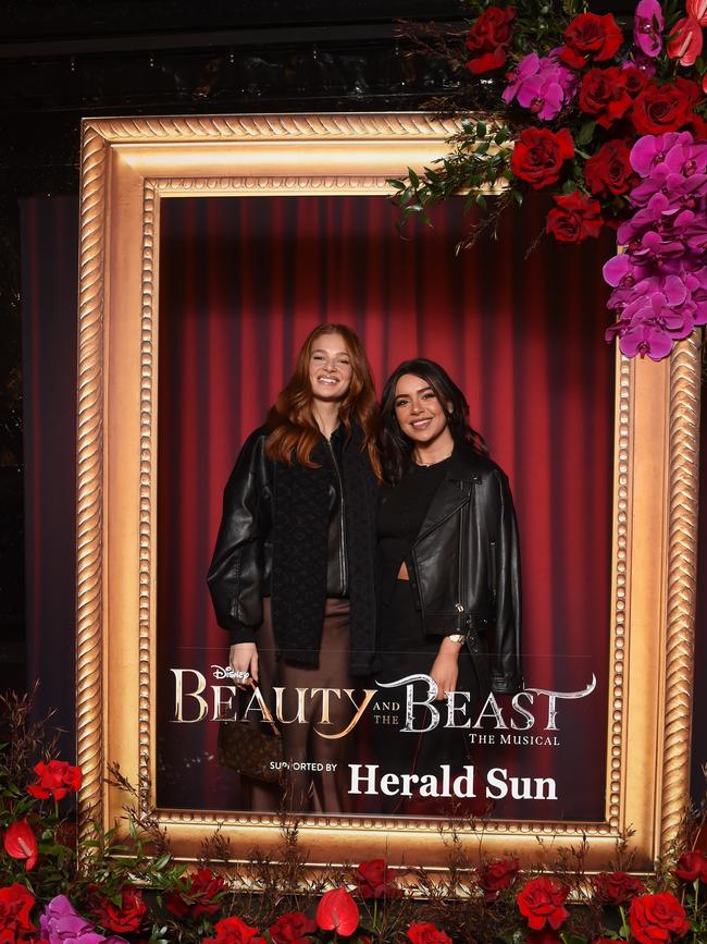 Opening night: Beauty and The Beast at Her Majestys Theatre, Melbourne. Picture: Josie Hayden