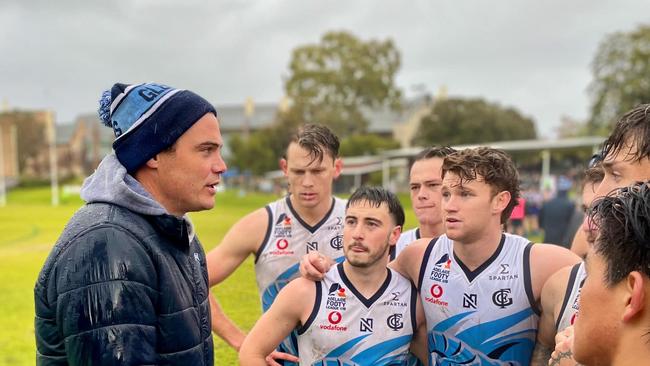 Nathan Grima has his Glenunga side clicking as division one finals approach. Picture: Glenunga Football Club