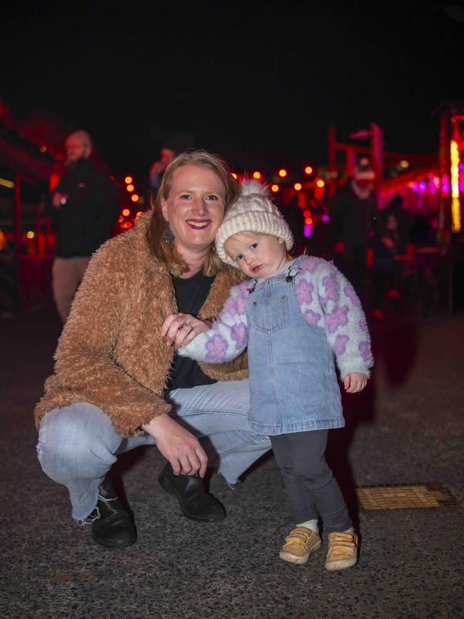 Aneliese and Eadie L at Winter Feast 2025 in Hobart. Picture: Caroline Tan