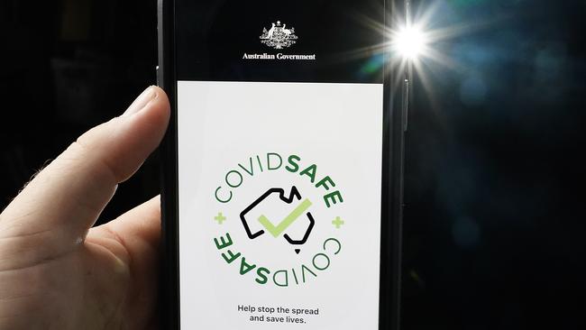 The COVIDSafe app wasn’t used by Victorian contact tracers for months. Picture: Dave Hunt/AAP.