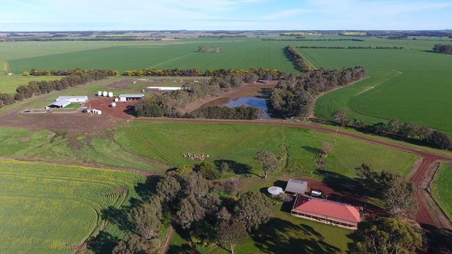 The Skermer family have held Lime Creek for about 100 years.