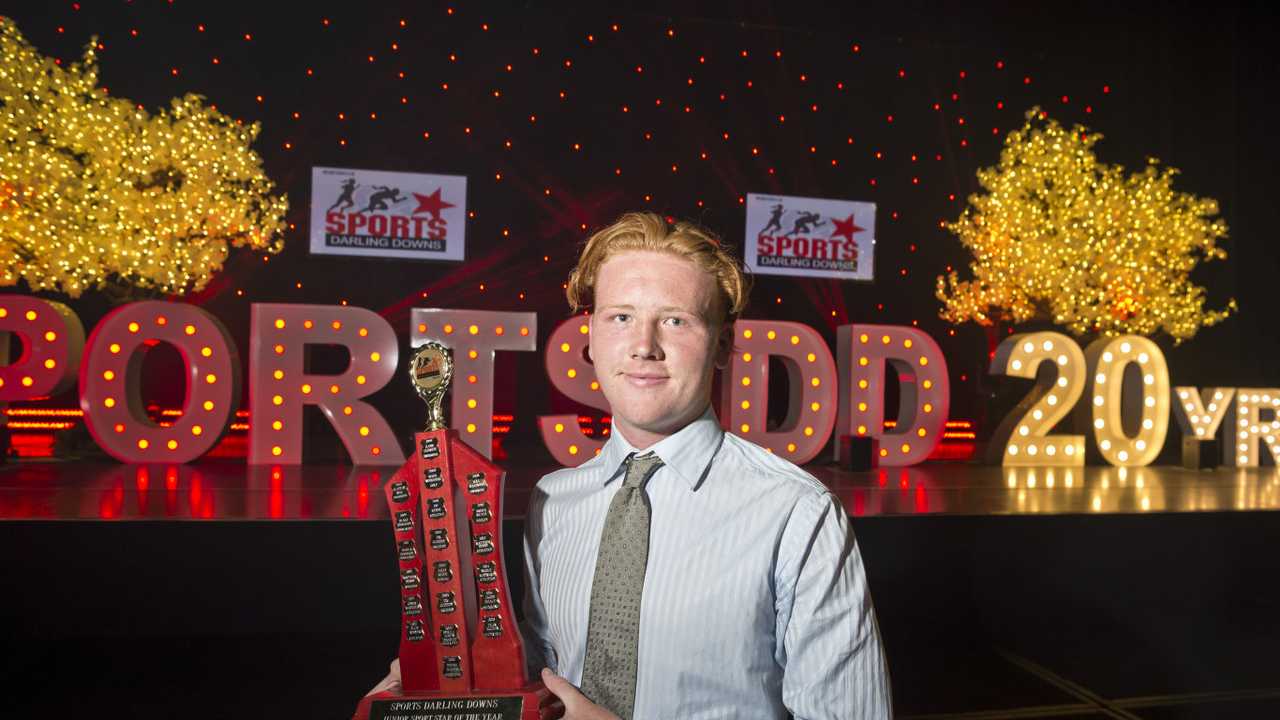 Sports Darling Downs Junior Sports Star of the Year Evan McLean. Picture: Kevin Farmer