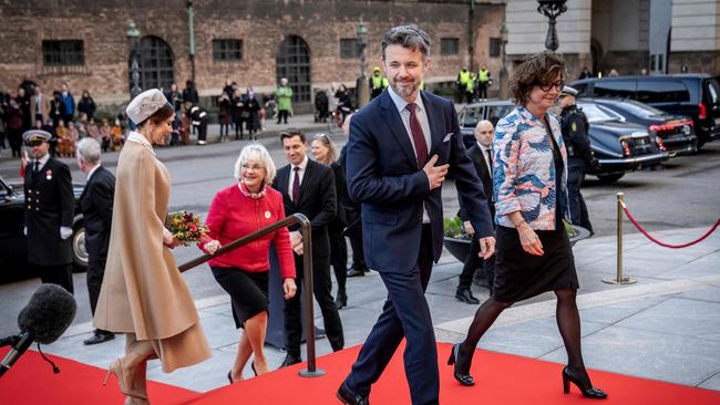 Crown Prince Frederik and Crown Princess Mary of Denmark. Photo: AFP.