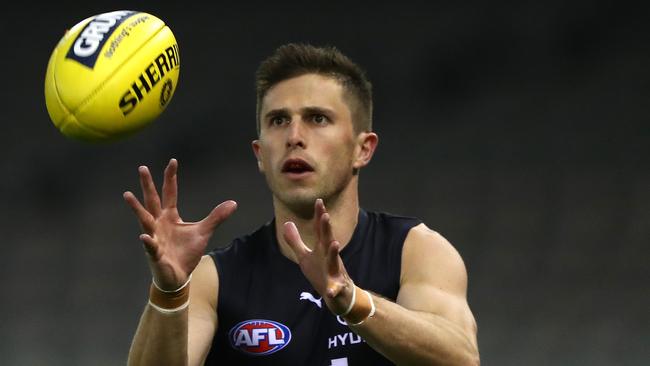 Marc Murphy needs five more games to reach the illustrious 300 mark. Picture: Getty Images