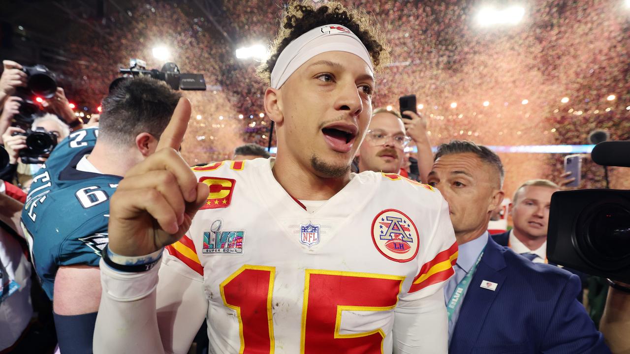 Stand back LeBron and Serena. Patrick Mahomes is the new face of
