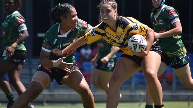 Harvey Norman under 19s game between the Ipswich Jets and Sunshine Coast Falcons. Saturday March 4, 2023. Picture, Nick Tucker.