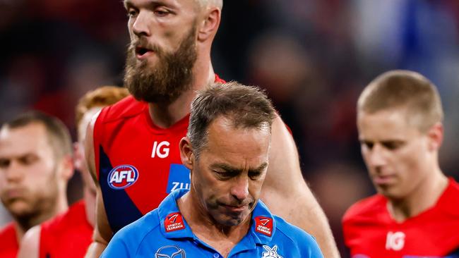 Alastair Clarkson is facing big challenges early in his North Melbourne tenure.