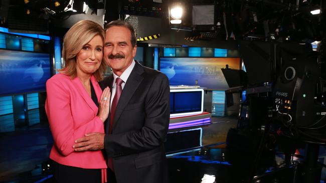 News anchors Rod Young and Kay McGrath presented 7 News Brisbane on weeknights for almost a decade. Photo: Claudia Baxter