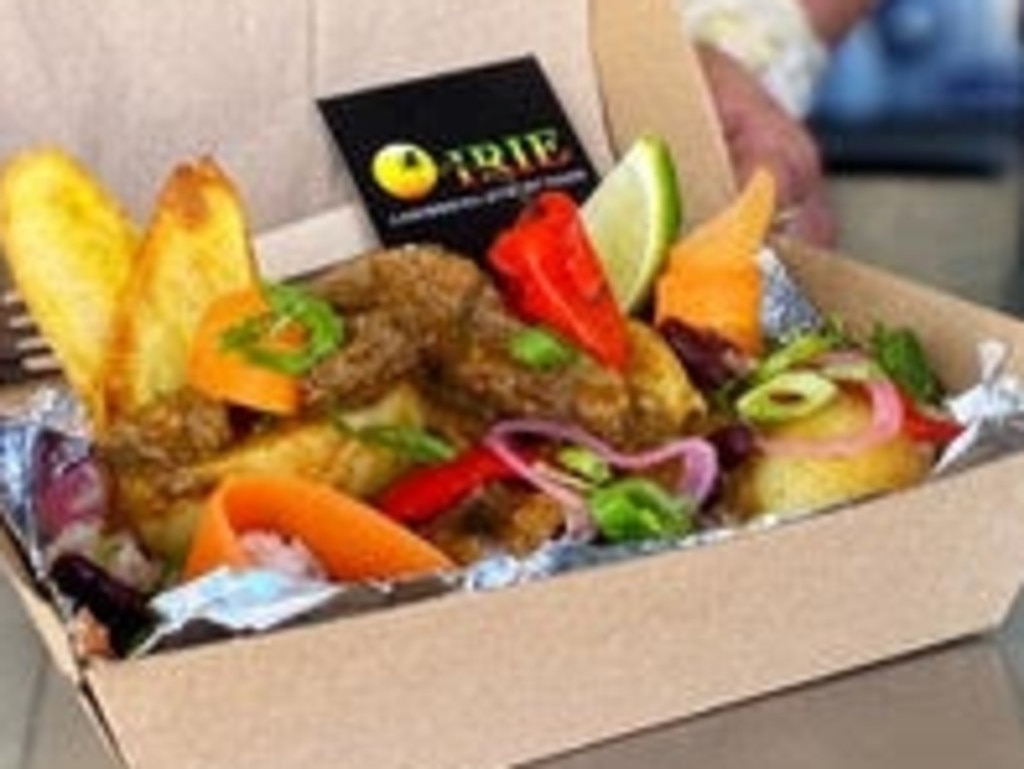 Curry lamb from Irie. Picture: Supplied