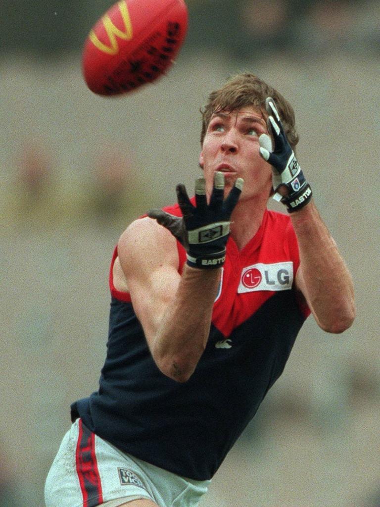 Irish pioneer Jim Stynes played 264 games for Melbourne.