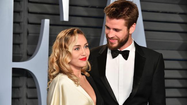 Miley was married to Aussie star Liam Hemsworth and is currently dating Queenslander Cody Simpson. Picture: Getty