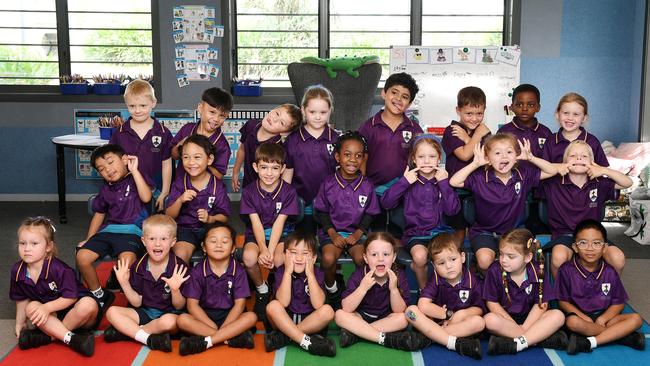 ST BENEDICT'S CATHOLIC SCHOOL. Prep Bilbies. Picture: Shae Beplate.