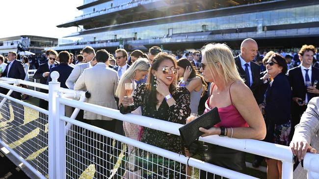 Crowds returned to the races, the pub and the shops in Sydney. Picture: Getty Images