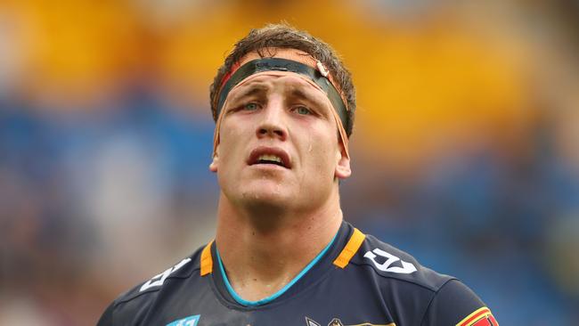 Jarrod Wallace looks on during his side’s loss. Picture: Getty Images