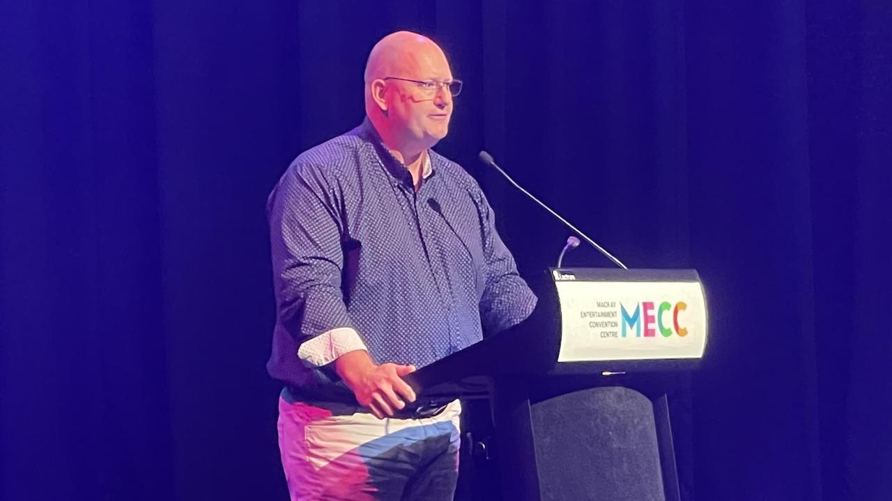 Mackay Regional Council 2032 Olympics Planning Summit. RDA Greater Whitsundays CEO Robert Cocco. Picture: Max O'Driscoll.