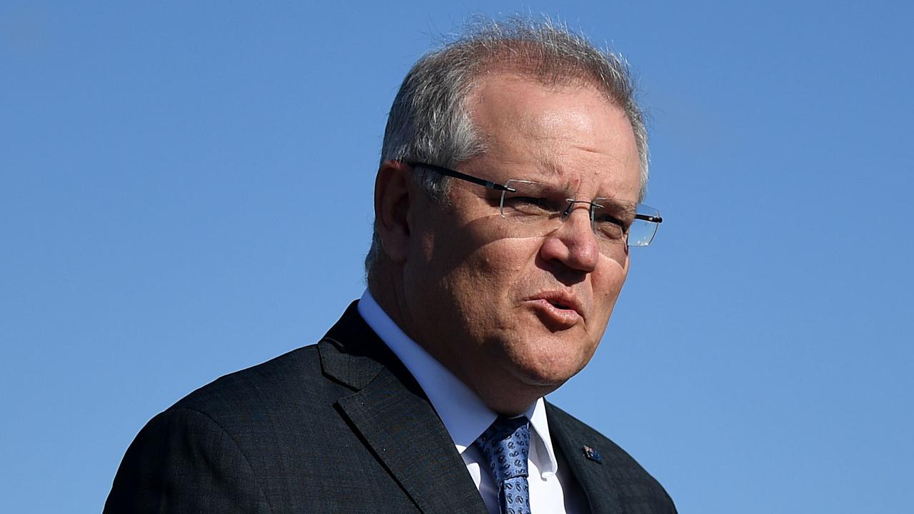 Prime Minister Scott Morrison said the building sector was one of the most important in Australia. Picture: AAP Image/Joel Carrett