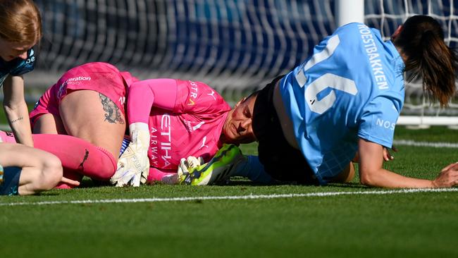 Melissa Barbieri was superb in a game that almost never started. (Photo by Morgan Hancock/Getty Images)