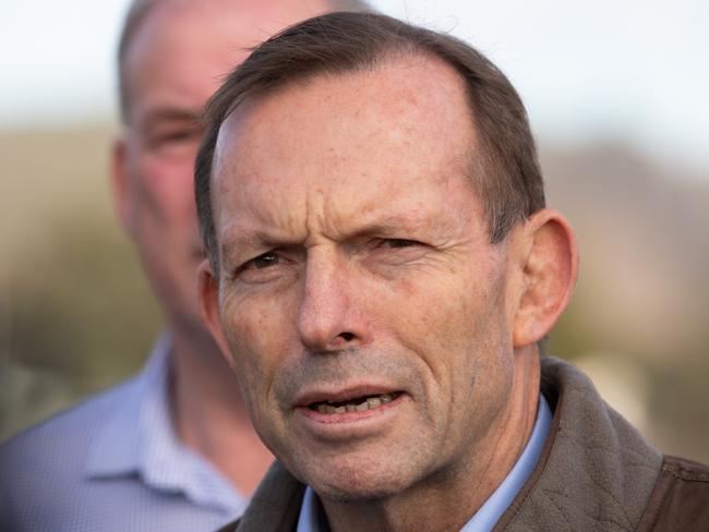 Former Prime Minister Tony Abbott  Must Credit: Grant Wells