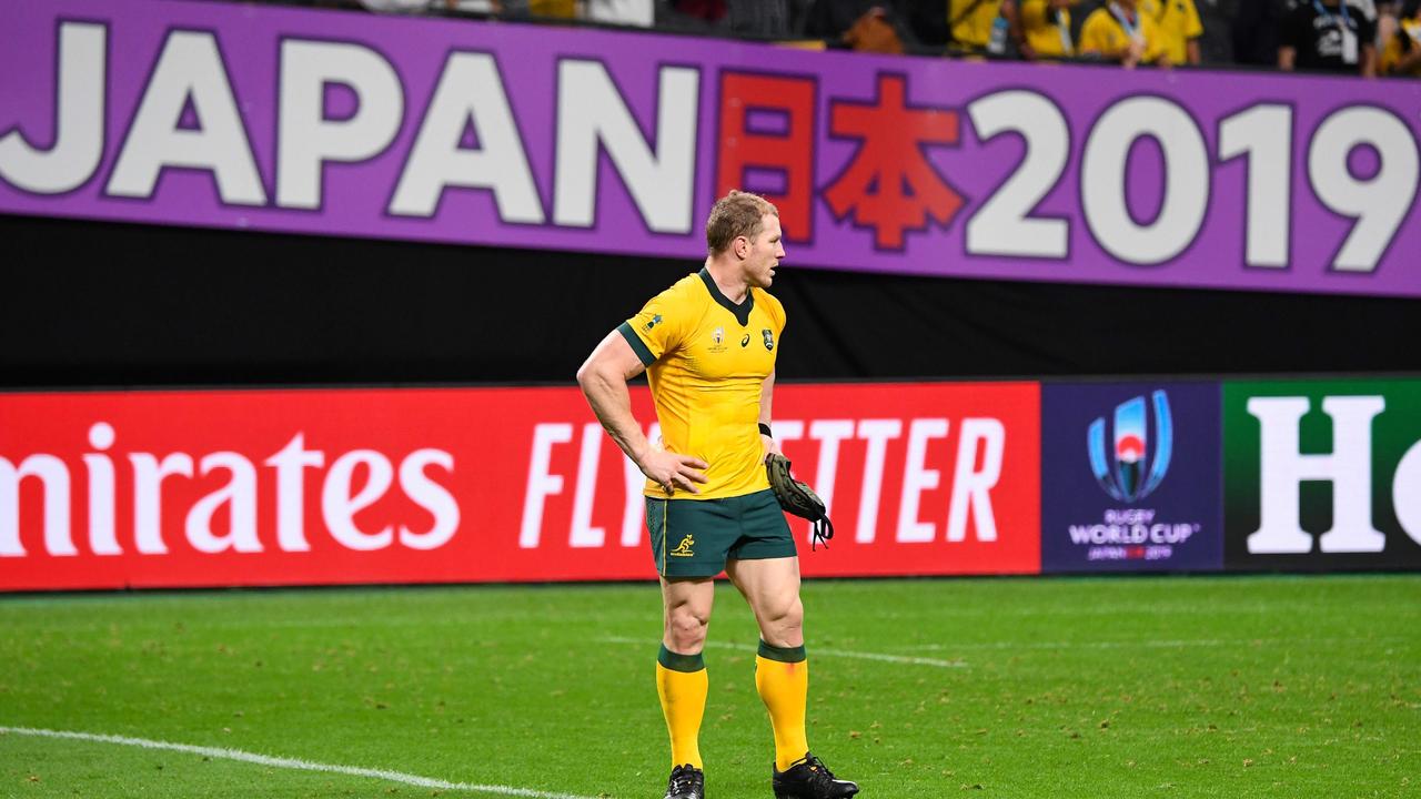 David Pocock after the Wallabies’ opening win. (Photo by WILLIAM WEST / AFP)