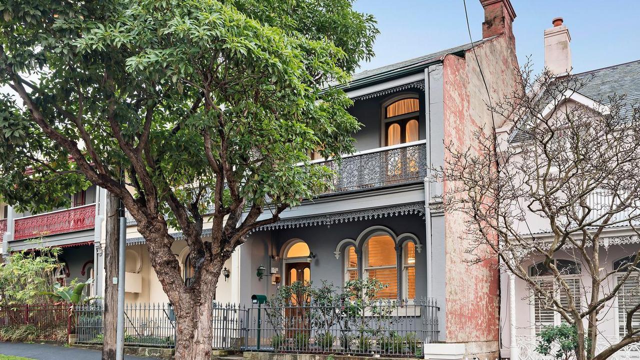 Ms McGilvray and Mr Couche are set to flip their Balmain terrace at 5 Llewellyn Street after buying the property last year.