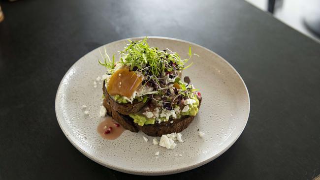 Autumn Avo dish. Picture: Mark Cranitch