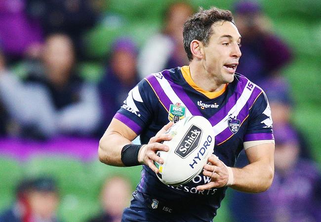 The preliminary final against the Sharks could be Billy Slater’s final game.