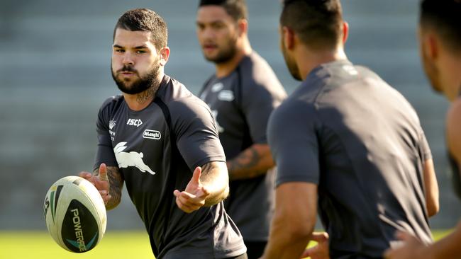 Adam Reynolds trains on Tuesday, despite failing to finish the game on Saturday due to back spasms. Picture: Gregg Porteous