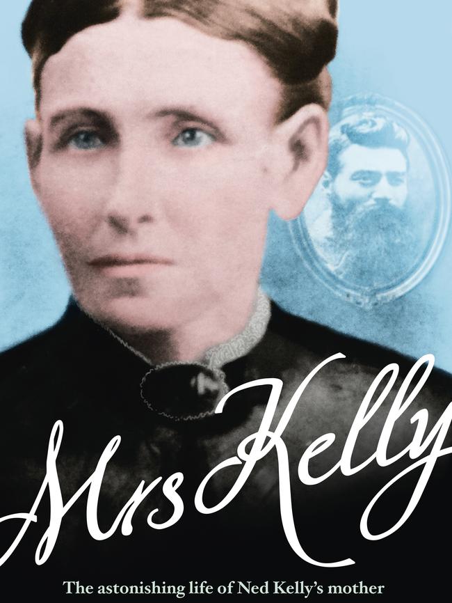 Cover for the book Mrs Kelly by Grantlee Kieza.