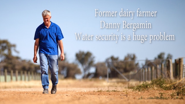 Former Dairy farmer Danny Bergamin