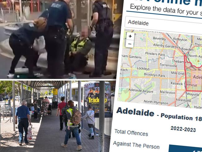 Adelaide’s lowest socio-economic suburbs have become more dangerous, while their wealthier counterparts are recording fewerviolent crimes, data analysis shows.