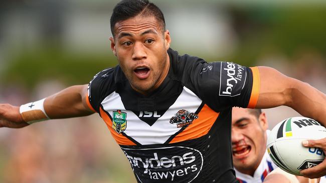 There is a chance for Tim Simona to make a comeback to rugby league in lower grade competitions. Picture: Cameron Spencer/Getty Images