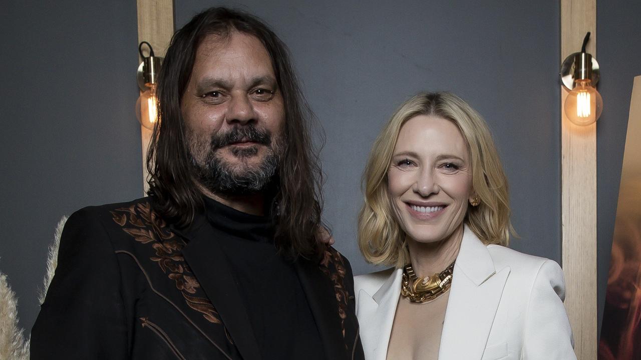 Cate Blanchett and Warwick Thornton attend a Q &amp; A screening of "The New Boy" at the Astor Theatre on July 01, 2023 in Melbourne, Australia. Picture: Sam Tabone/Getty Images for Roadshow Films