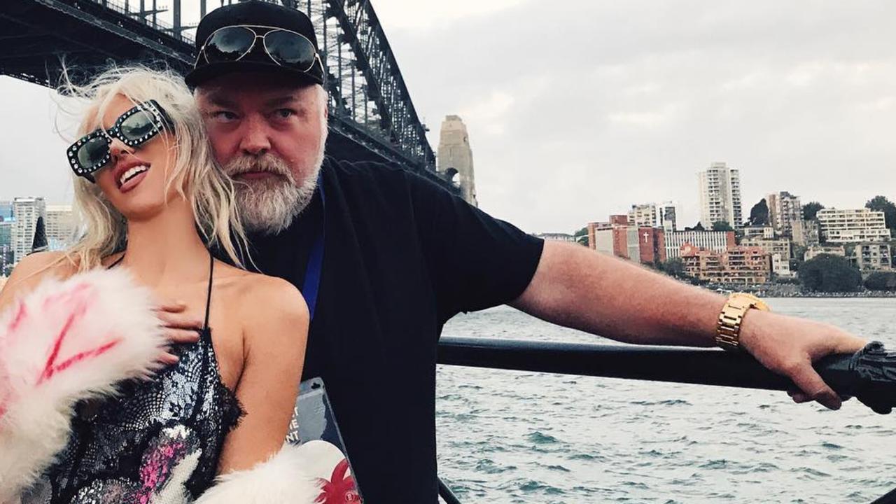 Kyle Sandilands and Imogen Anthony had been together for eight years. Picture: Instagram.