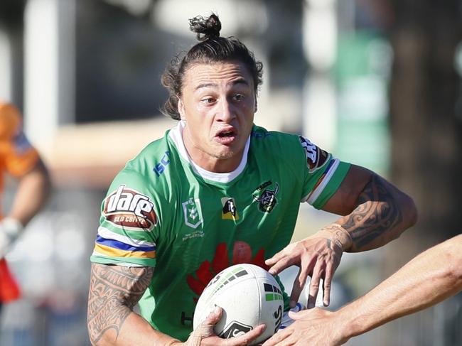 2019 PRE Round 02 - Canberra Raiders v Canterbury-Bankstown Bulldogs, Bega Recreation Ground, 2019-02-23. Digital image by Keegan Carroll © NRL Photos