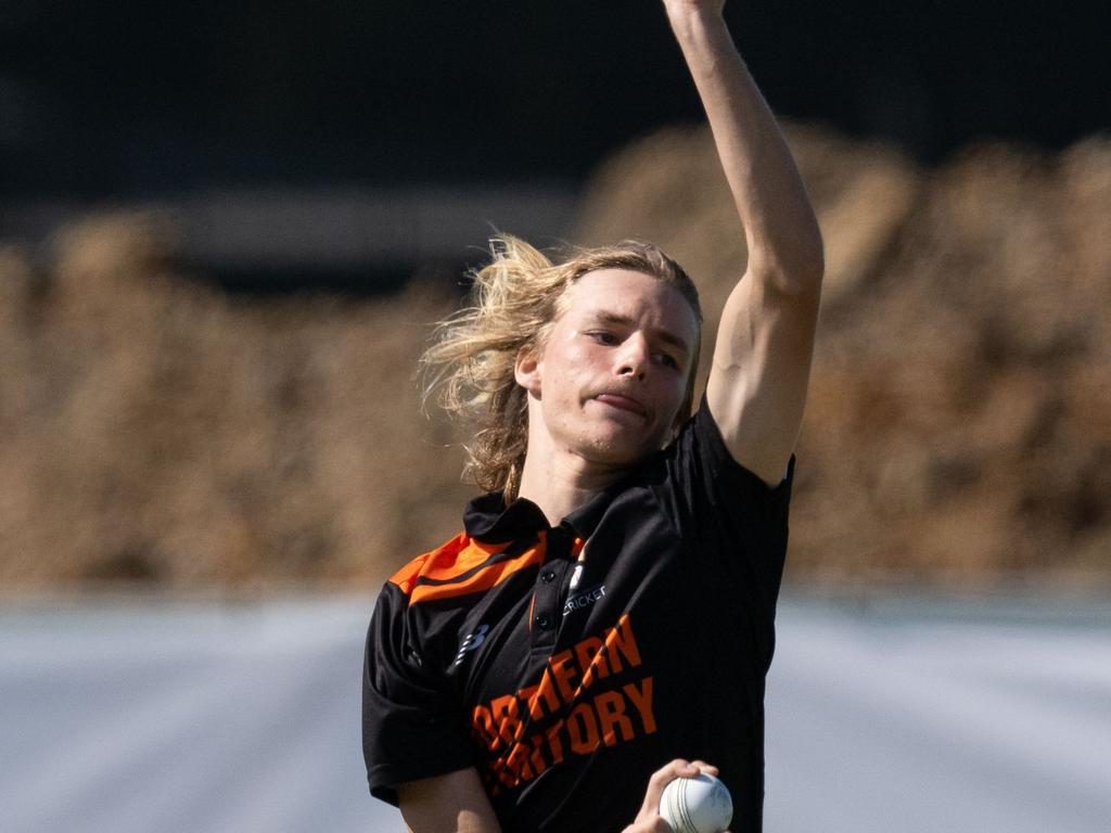 Charlie Kemp has been a find of the tournament for the Territory. Picture: Brody Grogan/ Cricket Australia.