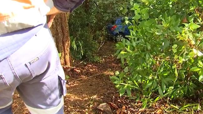 Emergency services were called to the scene at Eumundi on Friday afternoon. Photo: 7NEWS Sunshine Coast.