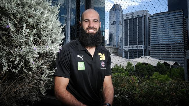 Tigers premiership hero Bachar Houli injured in serious car crash. Picture: NCA NewsWire/Luis Enrique Ascui