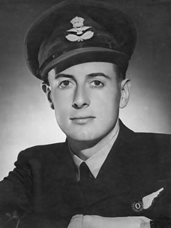 Pilot officer Gough Whitlam in WWII.