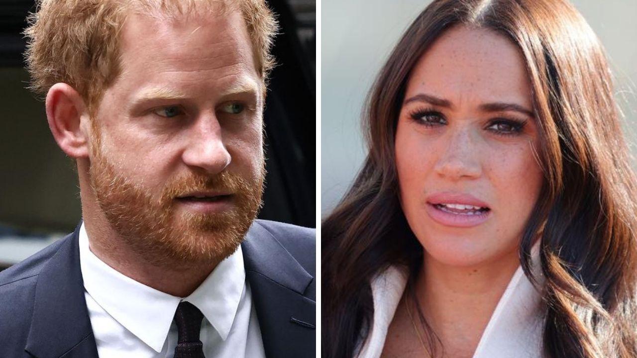 Prince Harry and Meghan Markle have not directly commented on Princess Catherine’s current media crisis. Picture: Supplied