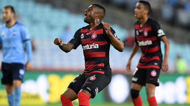 Western Sydney’s Roly Bonevacia was the subject of racist taunts