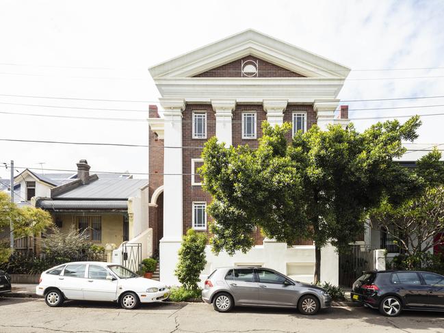 The Station St home was a former masonic hall.