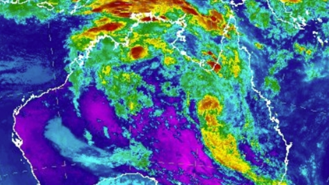 Australia Day weekend will be cool with warnings for flash flooding. Picture: Bureau of Meteorology